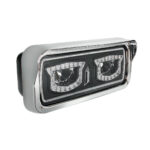 High Power Blackout LED Headlight With Turn Signal And Position Light-Driver - Image 4