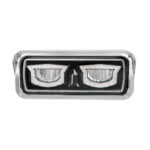 High Power Blackout LED Headlight With Turn Signal And Position Light-Passenger - Image 2