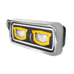 High Power Blackout LED Headlight With Turn Signal And Position Light-Passenger - Image 3