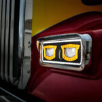 High Power Blackout LED Headlight With Turn Signal And Position Light-Passenger - Image 8
