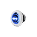 2 LED 3/4" Mini Double Fury Light (Clearance/Marker) - Red & Blue LED/Clear Lens - Image 6