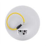 19 LED 4" Round Double Fury Light (Stop & Turn) - Red & Amber LED/Clear Lens - Image 9