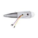 17 LED Watermelon Double Fury Light Torpedo Cab Light - Amber & Blue LED/Clear Lens - Image 10