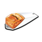 Double Fury 17 LED Light Grakon 5000 Style Square Cab Light - Amber & Green LED/Clear Lens - Image 2