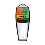 Double Fury 17 LED Light Grakon 5000 Style Square Cab Light - Amber & Green LED/Clear Lens - Image 5