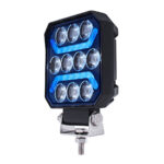 10 LED High Power LED Work Light With "U" Light Guide-Blue - Image 5