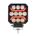 10 LED High Power LED Work Light With "U" Light Guide-Red 36041