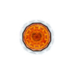 2 LED Dual Function Mini Crystal Watermelon Light (Clearance/Marker)-Amber LED/Amber Lens - Image 2