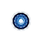 Double Fury 4 LED Dual Function 1-1/8" Crystal Watermelon Light-Amber & Blue LED - Image 3