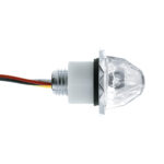 Double Fury 4 LED Dual Function 1-1/8" Crystal Watermelon Light-Amber & Blue LED - Image 10