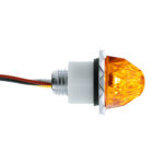 Double Fury 4 LED Dual Function 1-1/8" Crystal Watermelon Light-Amber & Green LED - Image 8