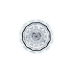 Double Fury 4 LED Dual Function 1-1/8" Crystal Watermelon Light-Amber & Purple LED - Image 4