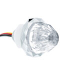 Double Fury 4 LED Dual Function 1-1/8" Crystal Watermelon Light-Amber & Red LED - Image 7