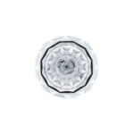 Double Fury 4 LED Dual Function 1-1/8" Crystal Watermelon Light-Amber & White LED - Image 4