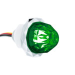 Double Fury 4 LED Dual Function 1-1/8" Crystal Watermelon Light-Red & Green LED - Image 6