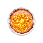 19 LED Dual Function Crystal Watermelon Light Kit With Bezel-Amber LED/Amber Lens - Image 5