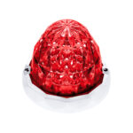 19 LED Dual Function Crystal Watermelon Light Kit With Bezel-Red LED/Red Lens 36176