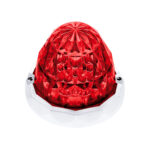 19 LED Dual Function Crystal Watermelon Light Kit With Bezel-Red LED/Red Lens - Image 2