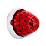 19 LED Dual Function Crystal Watermelon Light Kit With Bezel-Red LED/Red Lens - Image 4