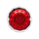 19 LED Dual Function Crystal Watermelon Light Kit With Bezel-Red LED/Red Lens - Image 6