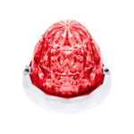 19 LED Dual Function Crystal Watermelon Light Kit With Bezel-Red LED/Clear Lens 36178