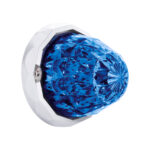 Double Fury 19 LED Dual Function Crystal Watermelon Light Kit With Bezel-Amber & Blue LED/Clear Lens - Image 6