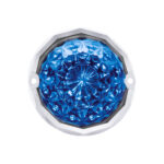 Double Fury 19 LED Dual Function Crystal Watermelon Light Kit With Bezel-Amber & Blue LED/Clear Lens - Image 10