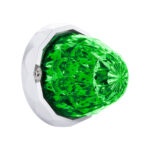 Double Fury 19 LED Dual Function Crystal Watermelon Light Kit With Bezel-Amber & Green LED/Clear Lens - Image 6