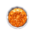 Double Fury 19 LED Dual Function Crystal Watermelon Light Kit With Bezel-Amber & Green LED/Clear Lens - Image 9