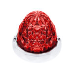 Double Fury 19 LED Dual Function Crystal Watermelon Light Kit With Bezel-Red & Green LED/Clear Lens - Image 2
