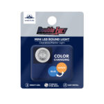 2 LED 3/4" Mini Dual Function Double Fury Light (Clearance/Marker) - Amber & Blue LED/Clear Lens - Image 11