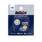 2 LED 3/4" Mini Dual Function Double Fury Light (Clearance/Marker) - Amber & Blue LED/Clear Lens - Image 13