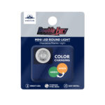 2 LED 3/4" Mini Dual Function Double Fury Light (Clearance/Marker) - Amber & Green LED/Clear Lens - Image 11