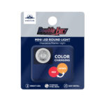 2 LED 3/4" Mini Dual Function Double Fury Light (Clearance/Marker) - Amber & Red LED/Clear Lens - Image 11