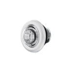 2 LED 3/4" Mini Dual Function Double Fury Light (Clearance/Marker) - Red & Blue LED/Clear Lens - Image 7
