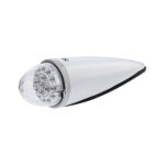 Double Fury 17 LED Dual Function Watermelon Torpedo Cab Light-Amber & Blue LED/Clear Lens - Image 4