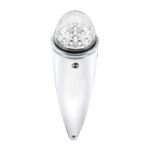 Double Fury 17 LED Dual Function Watermelon Torpedo Cab Light-Amber & Green LED/Clear Lens - Image 10