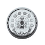 17 LED Watermelon Dual Function Double Fury Light Flush Mount Kit With Low Profile SS Bezel-Red & Green LED - Image 8