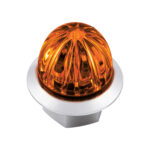 Double Fury 4 LED Dual Function 1-1/8" Watermelon Light-Amber & Blue LED - Image 2