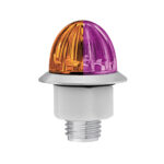 Double Fury 4 LED Dual Function 1-1/8" Watermelon Light-Amber & Purple LED - Image 5