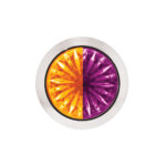 Double Fury 4 LED Dual Function 1-1/8" Watermelon Light-Amber & Purple LED - Image 9