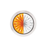 Double Fury 4 LED Dual Function 1-1/8" Watermelon Light-Amber & White LED - Image 9
