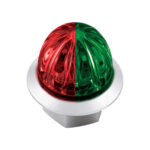 Double Fury 4 LED Dual Function 1-1/8" Watermelon Light-Red & Green LED 36217