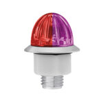 Double Fury 4 LED Dual Function 1-1/8" Watermelon Light-Red & Purple LED - Image 5