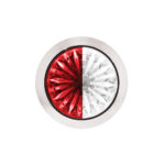 Double Fury 4 LED Dual Function 1-1/8" Watermelon Light-Red & White LED - Image 9