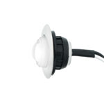 GloLight 2 LED 3/4" Mini Light (Auxiliary/Utility) With Stainless Steel Trim-White LED/Clear Lens - Image 5