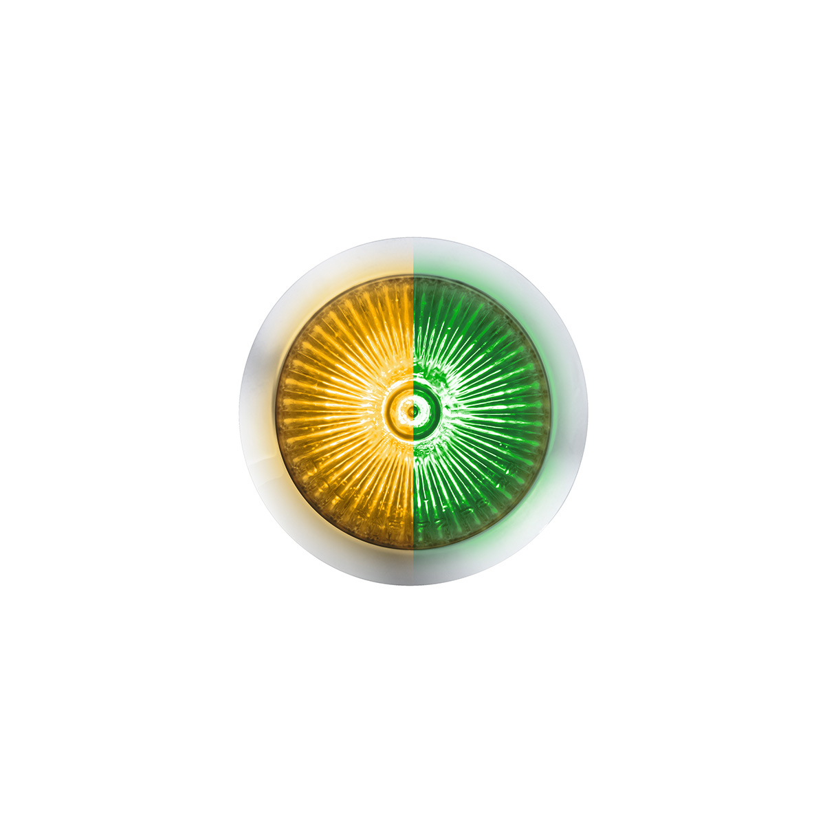 Double Fury 4 LED Dual Function 1-1/8" Spike Light-Amber & Green LED 36256