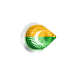 Double Fury 4 LED Dual Function 1-1/8" Spike Light-Amber & Green LED - Image 6