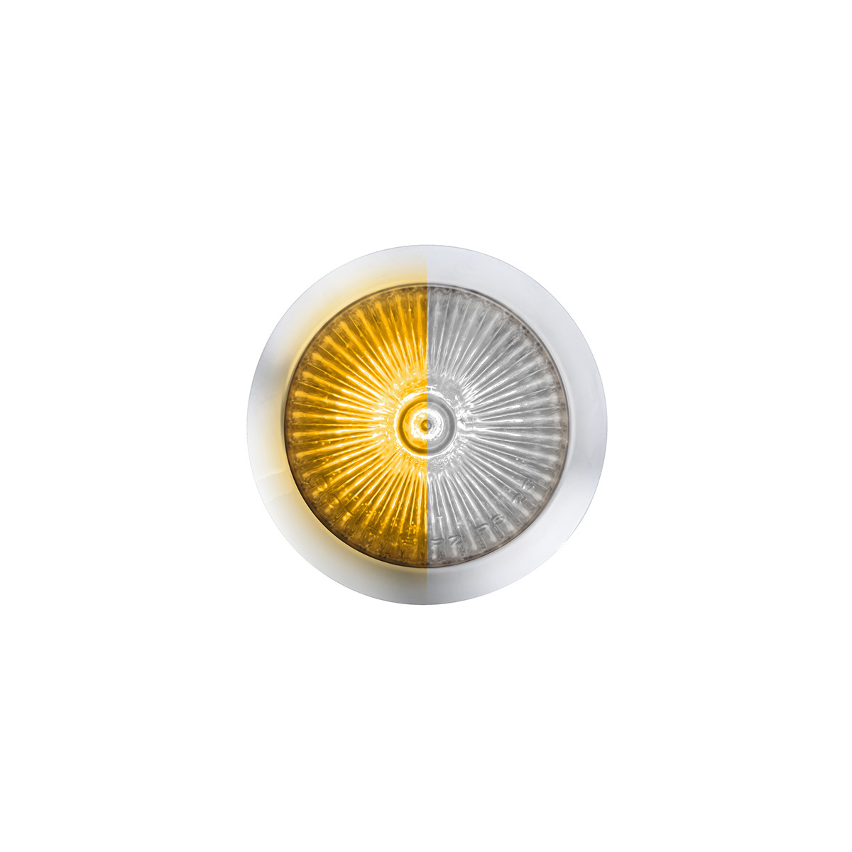 Double Fury 4 LED Dual Function 1-1/8" Spike Light-Amber & White LED 36259