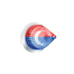 Double Fury 4 LED Dual Function 1-1/8" Spike Light-Red & Blue LED - Image 6